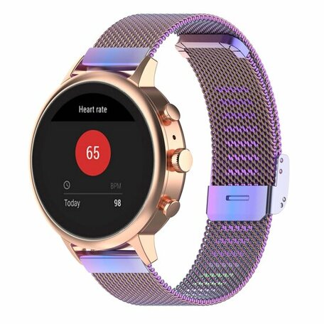 Huawei Watch GT 4 - 41mm - Milanese bandje met klemsluiting - Multicolor