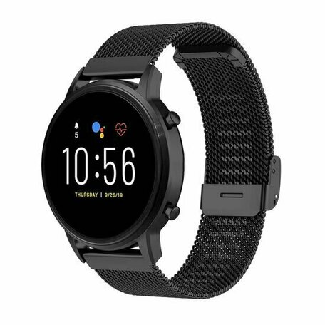 Huawei Watch GT 4 - 41mm - Milanese bandje met klemsluiting - Zwart