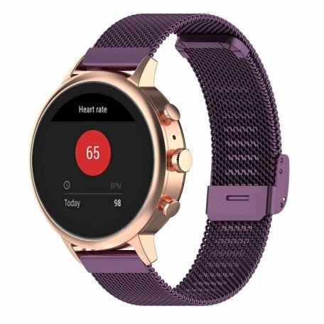 Huawei Watch GT 4 - 41mm - Milanese bandje met klemsluiting - Paars