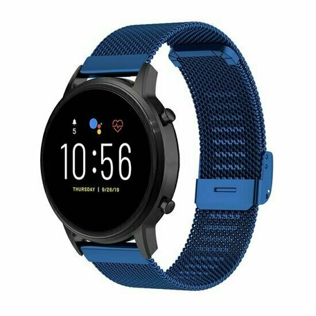 Huawei Watch GT 4 - 41mm - Milanese bandje met klemsluiting - Donkerblauw