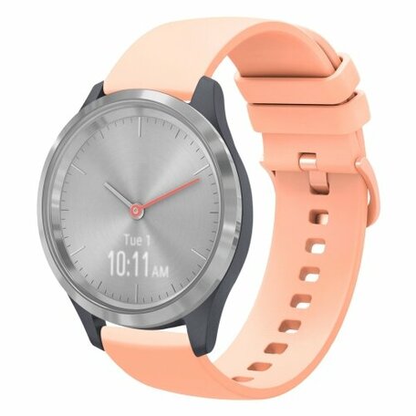 Huawei Watch GT 4 - 41mm - Soft siliconen bandje - Zalmroze