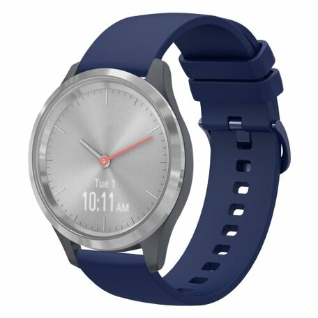 Huawei Watch GT 4 - 41mm - Soft siliconen bandje - Donkerblauw