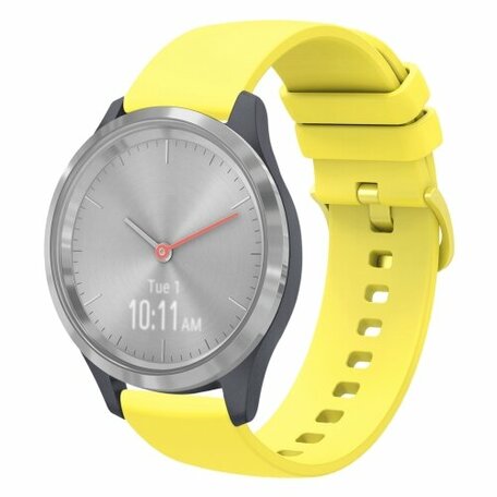 Huawei Watch GT 4 - 41mm - Soft siliconen bandje - Geel