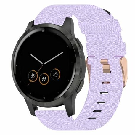 Huawei Watch GT 4 - 41mm - Canvas nylon bandje - Lila