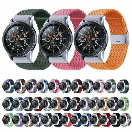 Huawei Watch GT 4 - 41mm - Braided nylon bandje - Oranje