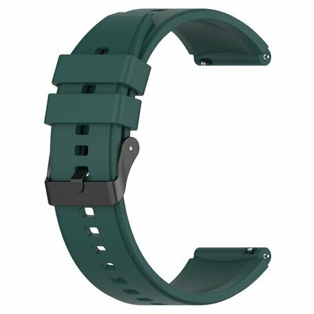 Siliconen gesp bandje - Groen - Samsung Galaxy watch 7 - 40mm & 44mm