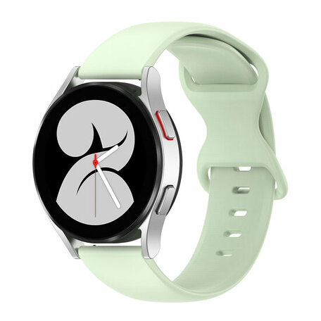 Solid color sportband - Groen - Samsung Galaxy watch 7 - 40mm & 44mm