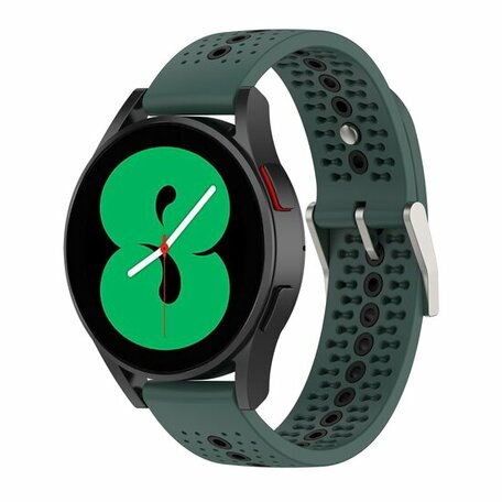 Dot Pattern bandje - Groen - Samsung Galaxy watch 7 - 40mm & 44mm