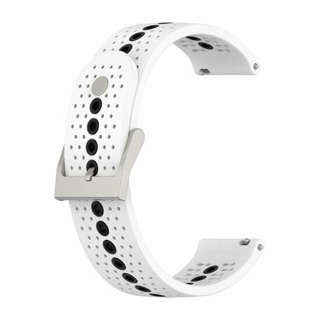 Dot Pattern bandje - Wit - Samsung Galaxy watch 7 - 40mm & 44mm