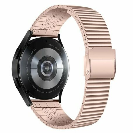 Stalen RVS bandje - Rosé goud - Samsung Galaxy watch 7 - 40mm & 44mm