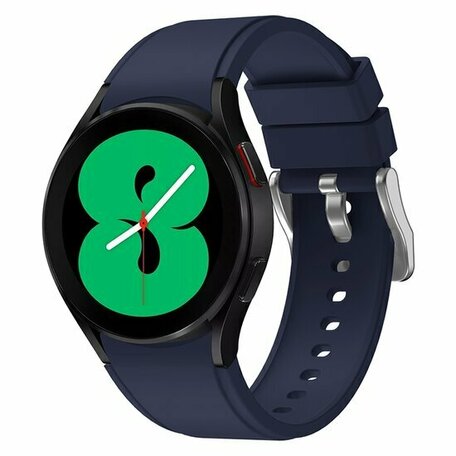 Samsung Galaxy watch 7 - 40mm & 44mm - Siliconen sportband - Donkerblauw