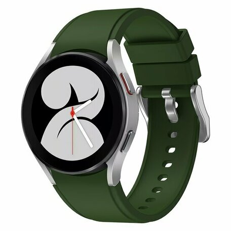 Samsung Galaxy watch 7 - 40mm & 44mm - Siliconen sportband - Groen