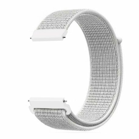 Sport Loop nylon bandje - Wit - Samsung Galaxy watch 7 - 40mm / 44mm