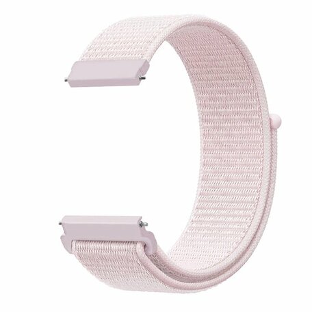 Sport Loop nylon bandje - Lichtroze - Samsung Galaxy watch 7 - 40mm / 44mm