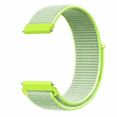 Sport Loop nylon bandje - Geel - Samsung Galaxy watch 7 - 40mm / 44mm