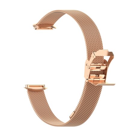 Fitbit Luxe - Milanese bandje met klemsluiting - Champagne goud