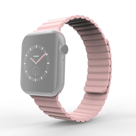 Siliconen Loop bandje - Roze - Geschikt voor Apple Watch 38mm / 40mm / 41mm / 42mm