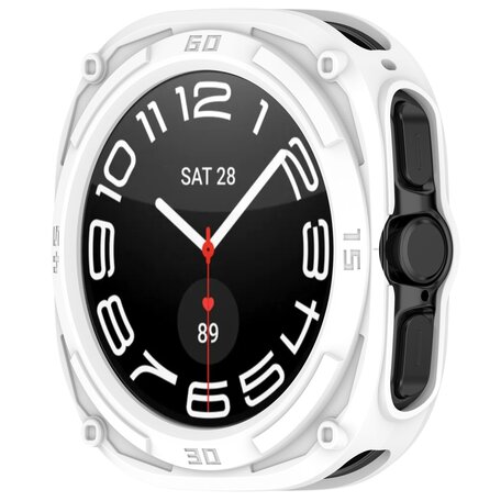 TPU Harnas case (open front) - Wit - Samsung Galaxy Watch Ultra 47mm