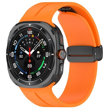 D-buckle sportband - Oranje - Samsung Galaxy Watch Ultra 47mm