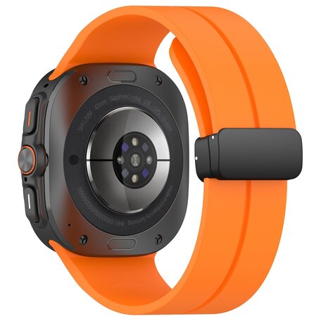 D-buckle sportband - Oranje - Samsung Galaxy Watch Ultra 47mm