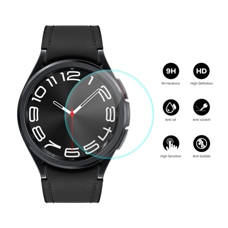 Screen protector Film - Full cover - Geschikt voor de Samsung Galaxy Watch 6 Classic - 43mm