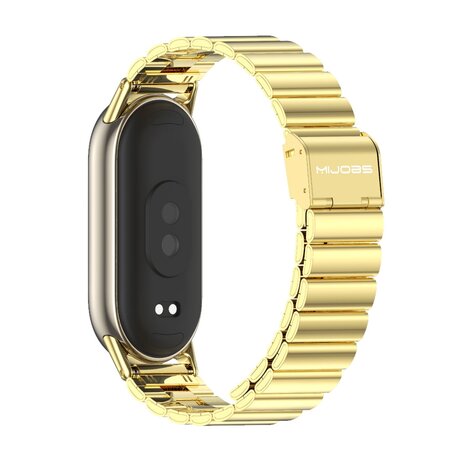 Stalen band - Goud - Xiaomi Smart band 8