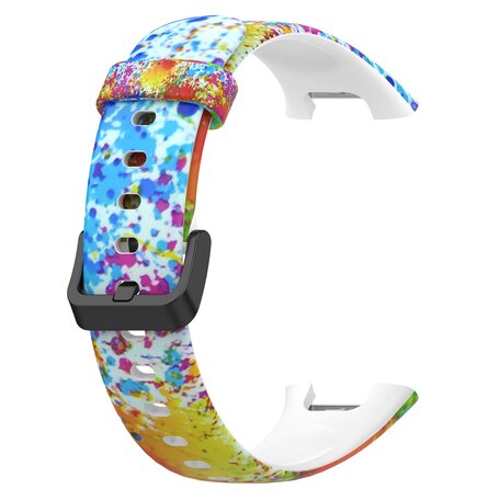 Siliconen bandje met print - Verfprint - Xiaomi Smart band 7 Pro