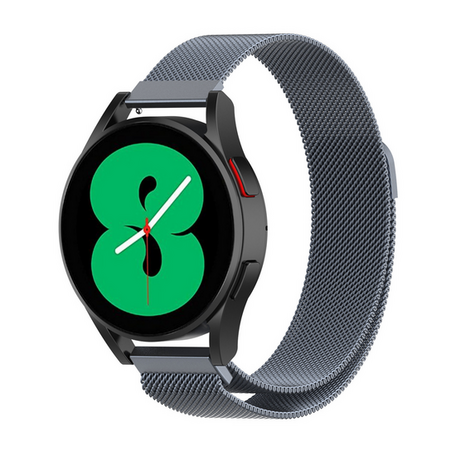 Milanese bandje - Space Grey - Xiaomi Mi Watch / Xiaomi Watch S1 / S1 Pro / S1 Active / Watch S2