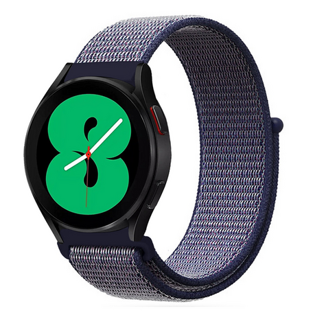 Sport Loop nylon bandje - Donkerblauw - Xiaomi Mi Watch / Xiaomi Watch S1 / S1 Pro / S1 Active / Watch S2