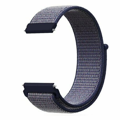 Sport Loop nylon bandje - Donkerblauw - Xiaomi Mi Watch / Xiaomi Watch S1 / S1 Pro / S1 Active / Watch S2