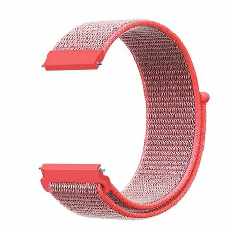 Sport Loop nylon bandje - Roze - Xiaomi Mi Watch / Xiaomi Watch S1 / S1 Pro / S1 Active / Watch S2