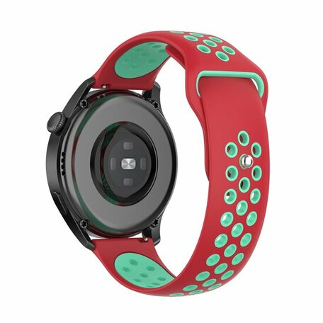 Sport Edition - Rood + mintgroen - Xiaomi Mi Watch / Xiaomi Watch S1 / S1 Pro / S1 Active / Watch S2