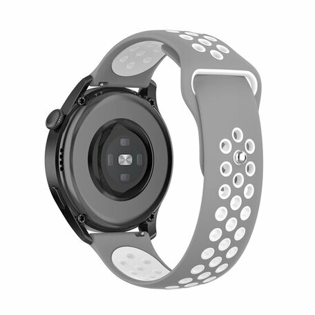 Sport Edition - Grijs + wit - Xiaomi Mi Watch / Xiaomi Watch S1 / S1 Pro / S1 Active / Watch S2