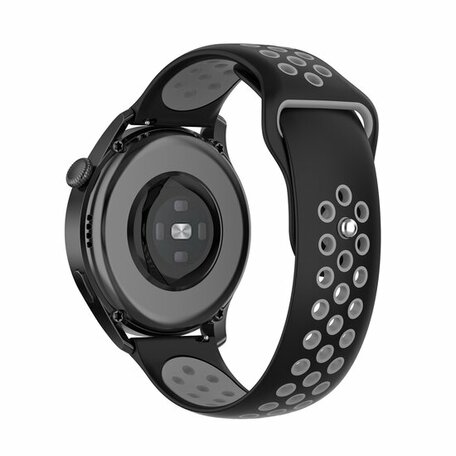 Sport Edition - Zwart + grijs - Xiaomi Mi Watch / Xiaomi Watch S1 / S1 Pro / S1 Active / Watch S2