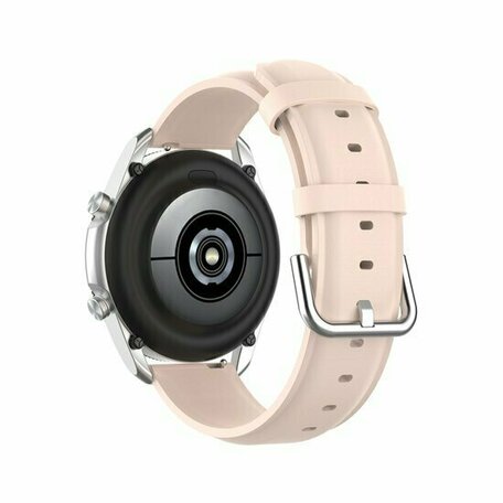 Classic leren bandje - Roze - Xiaomi Mi Watch / Xiaomi Watch S1 / S1 Pro / S1 Active / Watch S2