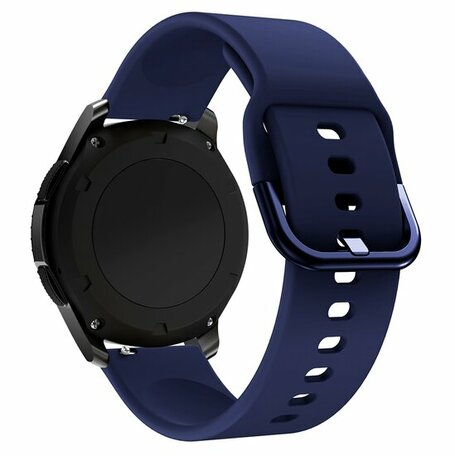 Siliconen sportband - Donkerblauw - Xiaomi Mi Watch / Xiaomi Watch S1 / S1 Pro / S1 Active / Watch S2