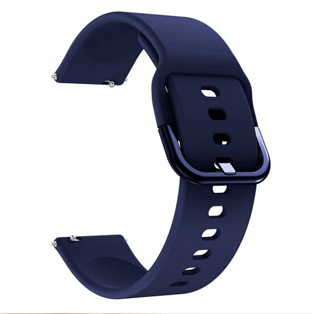 Siliconen sportband - Donkerblauw - Xiaomi Mi Watch / Xiaomi Watch S1 / S1 Pro / S1 Active / Watch S2