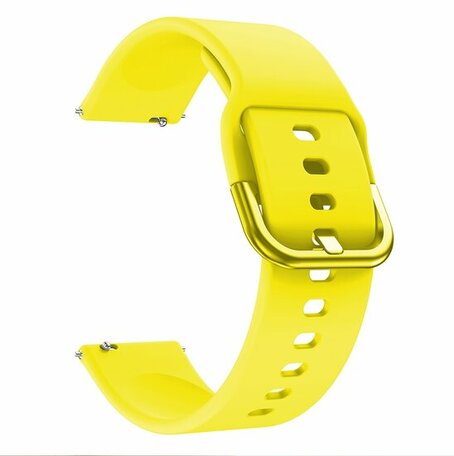 Siliconen sportband - Geel - Xiaomi Mi Watch / Xiaomi Watch S1 / S1 Pro / S1 Active / Watch S2