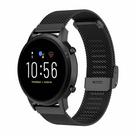 Xiaomi Mi Watch / Xiaomi Watch S1 / S1 Pro / S1 Active / Watch S2 - Milanese bandje met klemsluiting - Zwart