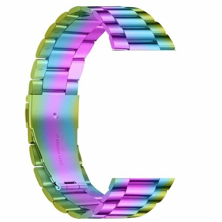 Stalen schakelband - Multicolor - Geschikt voor Apple watch 38mm / 40mm / 41mm / 42mm