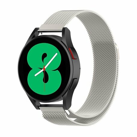 Milanese bandje - Starlight / Sterrenlicht - Samsung Galaxy Watch - 42mm