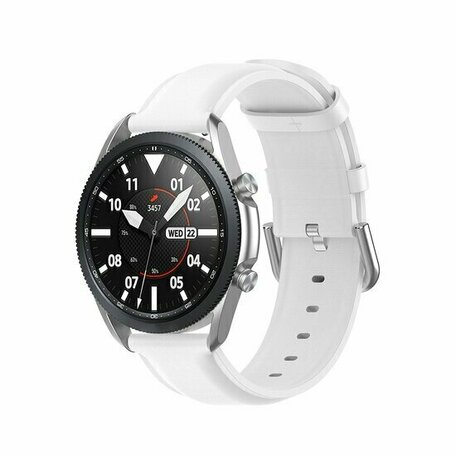 Huawei Watch GT 3 Pro - 43mm - Classic leren bandje - Wit