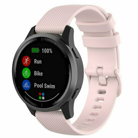 Huawei Watch GT 3 Pro - 43mm - Sportband met motief - Lichtroze