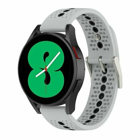 Huawei Watch GT 3 Pro - 43mm - Dot Pattern siliconen bandje - Grijs