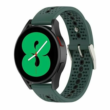 Huawei Watch GT 3 Pro - 43mm - Dot Pattern siliconen bandje - Groen