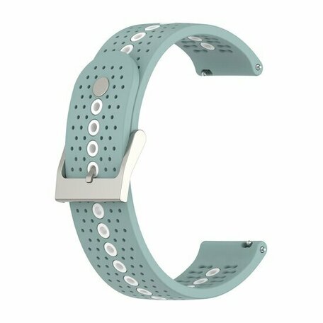 Dot Pattern bandje - Groenblauw - Huawei Watch GT 2 & GT 3 - 42mm