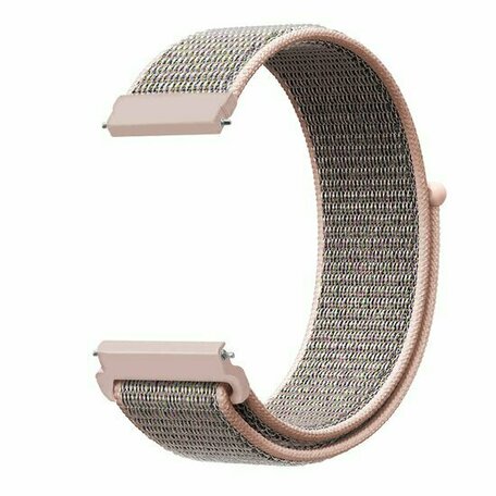 Sport Loop nylon bandje - Zand roze - Huawei Watch GT 2 Pro / GT 3 Pro - 46mm