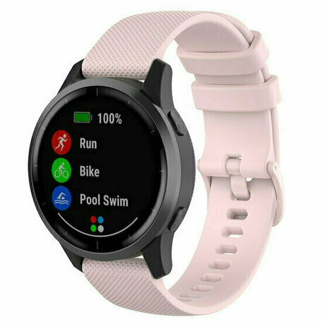 Sportband met motief - Lichtroze - Huawei Watch GT 2 Pro / GT 3 Pro - 46mm