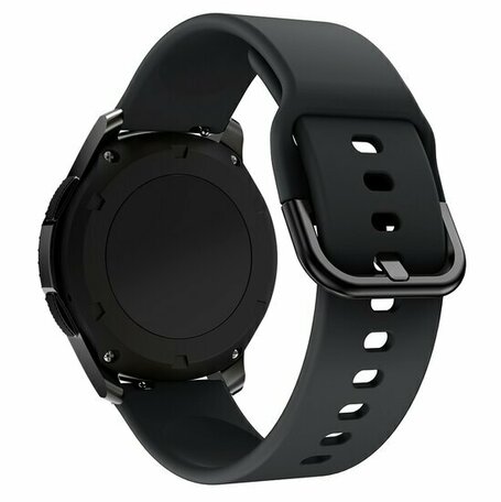 Siliconen sportband - Zwart - Huawei Watch GT 2 Pro / GT 3 Pro - 46mm