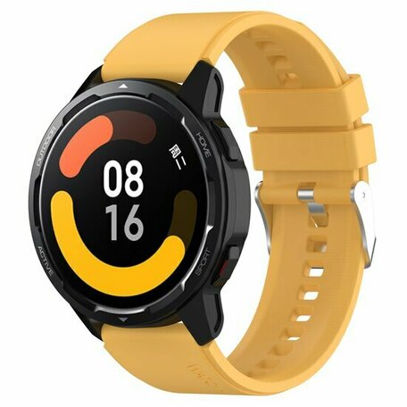 Siliconen sportband - Geel - Huawei Watch GT 2 Pro / GT 3 Pro - 46mm